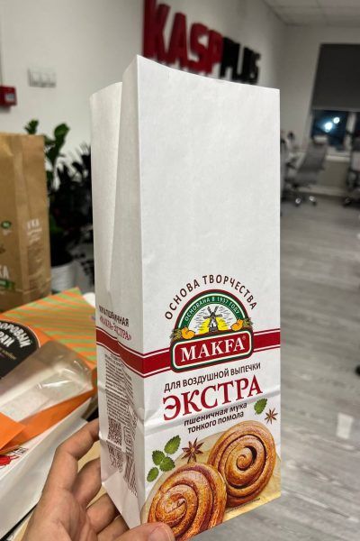 Пакет крафт беленый